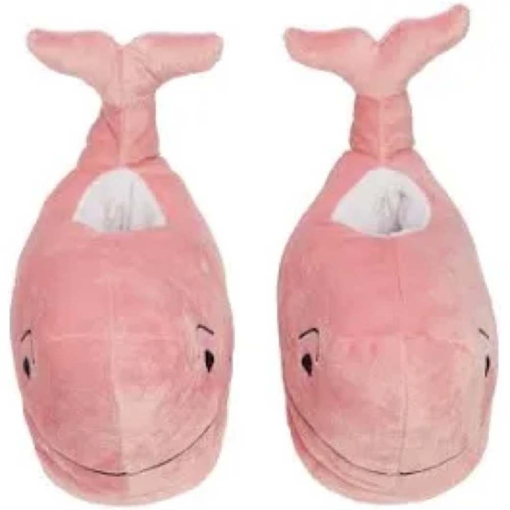 Vineyard Vines Plush Whale Slipper Boys Girls XL footwear